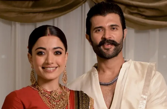 انسٹاگرام پر وجے دیوراکونڈا اور رشمیکا مندانا کی شادی  کا ویڈیو ریکارڈ بنانے میں کامیاب 