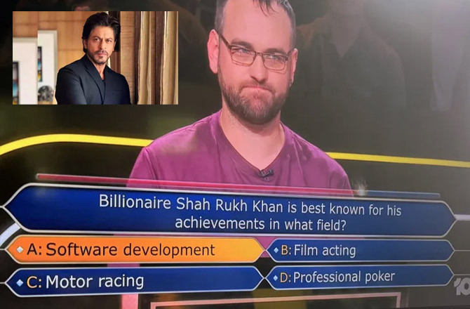 آسٹریلوی کوئز شو میں شاہ رخ خان سافٹ ویئر ڈیولپر قرا ر دیاگیا 