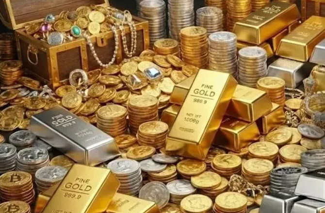مغربی ایشیا جنگ: سونے چاندی کی قیمت میں بھاری گراوٹ 