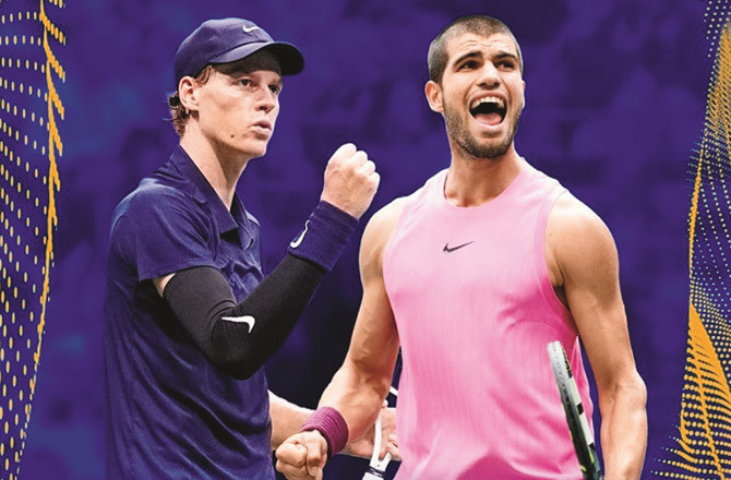 ٹینس: الکاراز اور سنر ’ورلڈ اسپورٹس مین آف دی ایئر‘ کے لیے نامزد