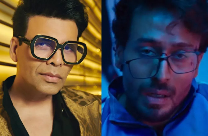 ٹائیگر شروف نے کرن جوہر کے سامنے اپنے درد کا اظہار کیا 