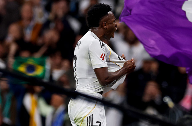 میڈرڈ ڈربی: وینیشیئس جونیئر کے دو گول،ریئل  کی ایٹلیٹیکو کے خلاف سنسنی خیز فتح