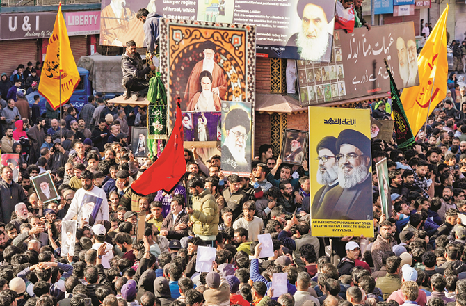 علی خامنہ ای کی شہادت پر دہلی، لکھنؤ، جموں کشمیراور حیدرآباد میں شدید احتجاج