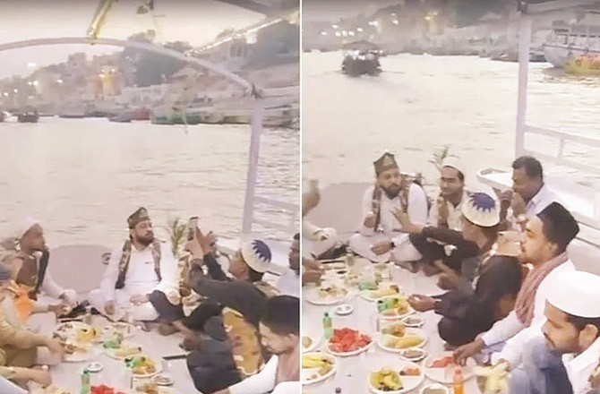  بنارس میں کشتی پر افطار  پارٹی کی پاداش میں  ۱۴؍نوجوانوں کی گرفتاری پر تنقیدیں