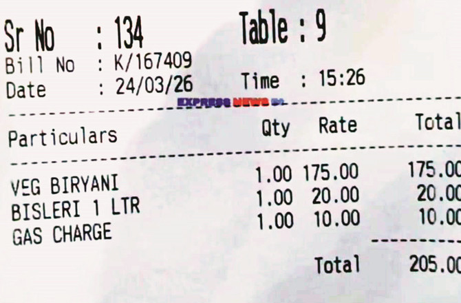 بھیونڈی :ہوٹل نے کھانے کے بل میں گیس چارج کے نام پر۱۰؍روپے وصول کئے