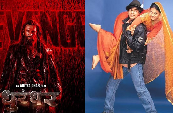 ’’دھرندھر ۲‘‘ کیلئے مراٹھا مندر نے ’’دل والے دلہنیا لے جائیں گے‘‘ کا شو نکال دیا 