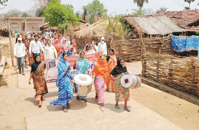 گڈچرولی : شراب پی کر بیوی کو پیٹنے پر ایک ہزار روپے جرمانہ 
