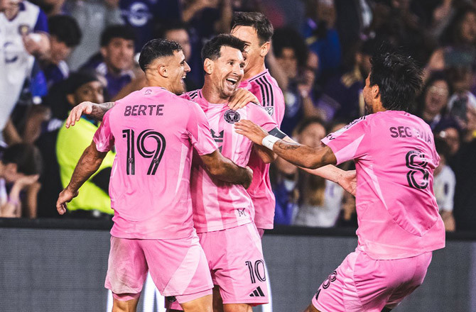 میسی کا جادو سر چڑھ کر بولا: انٹر میامی کی اورلینڈو سٹی کے خلاف شاندار واپسی