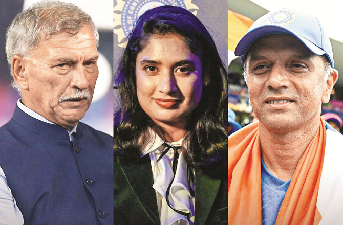 دراوڑ، راجر بنّی اور میتھالی راج کولائف ٹائم اچیومنٹ ایوارڈ 