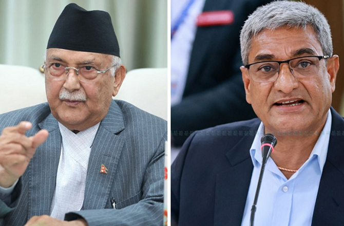 نیپال جین زی احتجاج: سابق وزیر اعظم اولی اور وزیر داخلہ رمیش لیکھک گرفتار