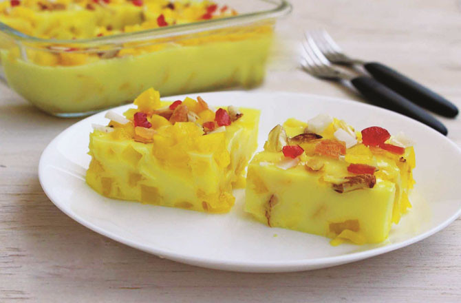 آج کا پکوان (رمضان اسپیشل): پائن ایپل کسٹرڈ