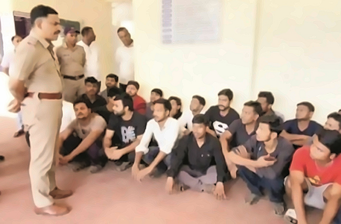  کلیان: غیر ملکی باشندوں کے خلاف پولیس کی کارروائی!