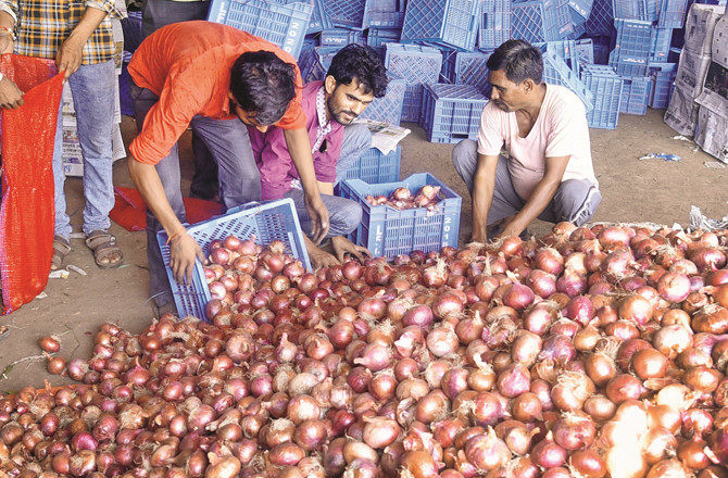 ہوٹل بند ہونے سے پیاز کی مانگ میں کمی ، قیمت کم ہوگئی