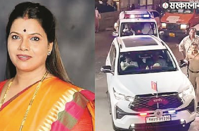 اعتراضات کے بعد میئر ریتو تاوڑے کی کار سے ’لال بتی‘ نکال دی گئی