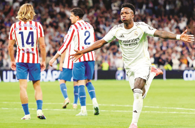 لالیگا :سخت مقابلے میںرئیل میڈرڈ نے ایٹلیٹکو میڈرڈ کو ۲-۳؍سے ہرایا