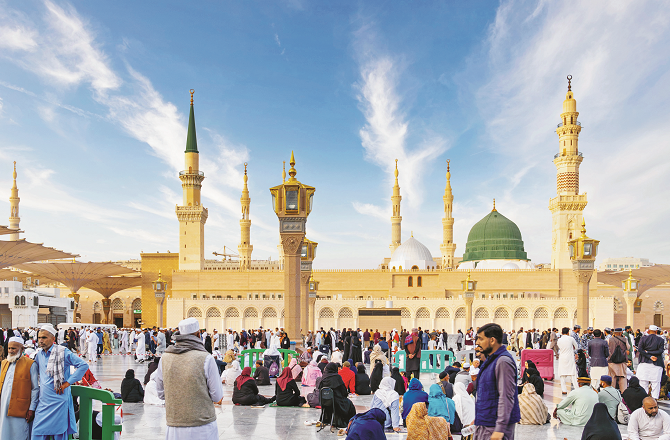 تم اس معزز سر زمین پر قدم رنجہ ہو جو مکہ کے بعد اللہ کے نزدیک سب سے محبوب شہر ہے