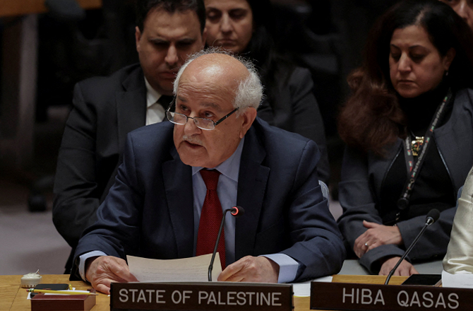 امریکہ نے فلسطینی وفد کے ویزے منسوخ کرنے کی دھمکی دی: رپورٹ