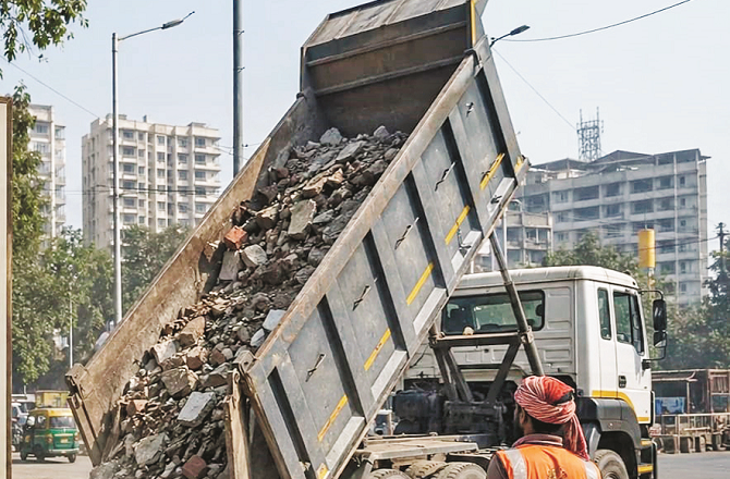 بھیونڈی کو ملبے سے پاک کرنےکا منصوبہ