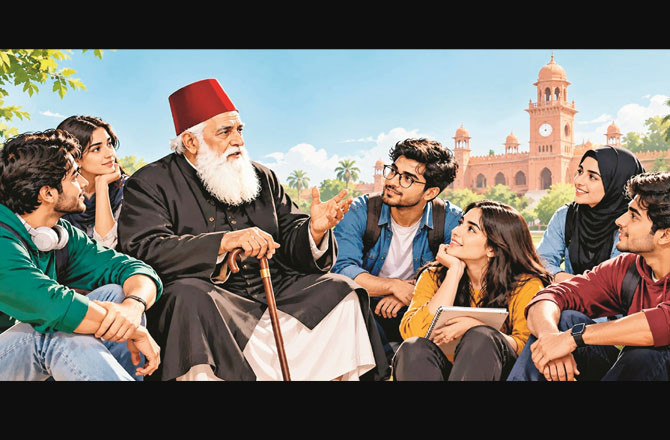 کبھی مل جائیں سرسید تو عید ِ جین زی ہوجائے!