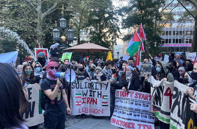 غزہ جنگ، ۳؍ سال: مظاہروں کا دائرہ وسیع، بارسلونا سے ایتھنز تک فری فلسطین کے نعرے