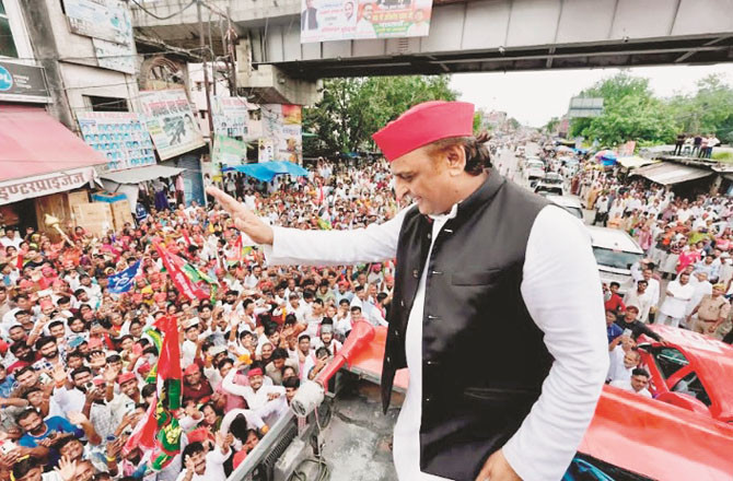 رائے بریلی سےاکھلیش یادو کی ’پی ڈی اے‘ رتھ یاترا کا آغاز، ذات پات کی صف بندی پرتوجہ