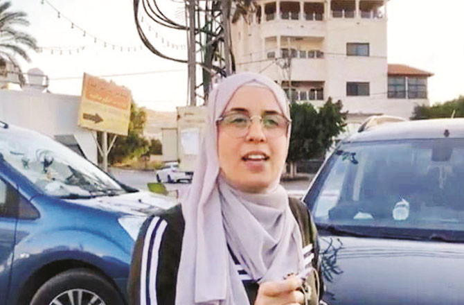 فلسطینی صحافی بشریٰ الطویل کی قید تنہائی کے ایک ماہ مکمل، حقوق انسانی کے اداروں کا اظہار تشویش 