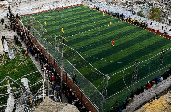 تین سال بعد فلسطینی فٹبال کی سرگرمیاں بحال، شہداء کی یاد میں ٹورنامنٹ کا آغاز