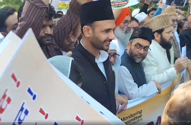دہلی: مساجد پر حملے، ایس آئی آر کے خلاف احتجاج، مسلم رکن پارلیمان حراست، رہائی