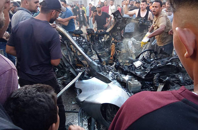 غزہ: اسکول کے پہلے دن ۸؍ سالہ بچی وفا عقیلہ والد سمیت اسرائیلی حملے میں جاں بحق