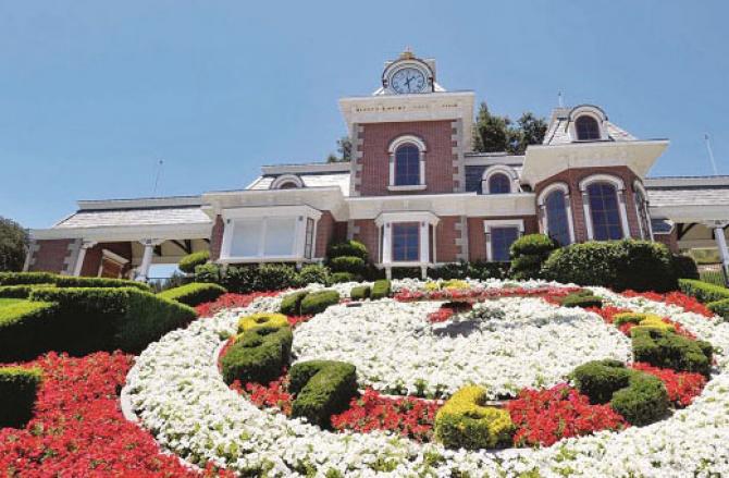 Michael Jacksons Newland Ranch, California.Picture :INN