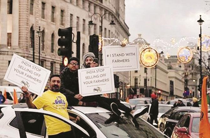 London Protest - Pic : Agency