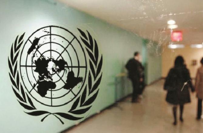 اقوام متحدہ کا دفتر۔ تصویر: پی ٹی آئی