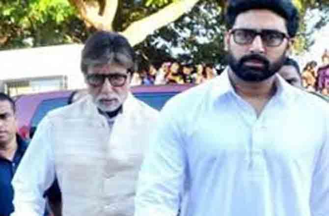 Amitabh Bachchan and Abhishek Bachchan - Pic : INN