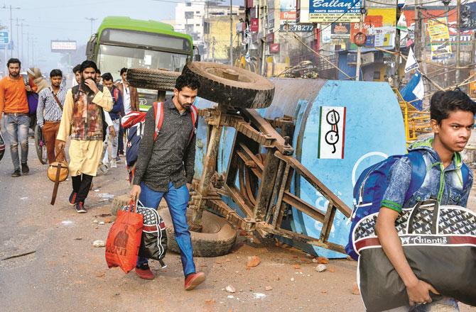 Delhi Riots - Pic : PTI