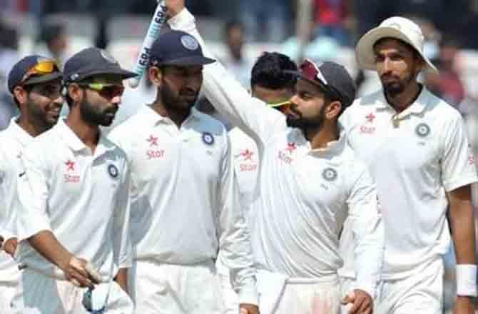 Indian Test Team - Pic : INN