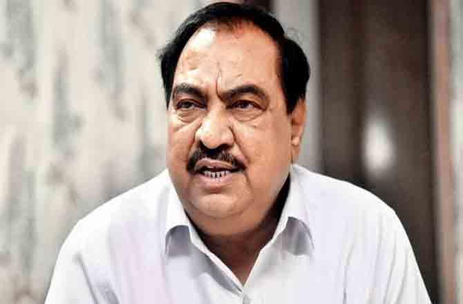 EKnath Khadse - Pic : INN