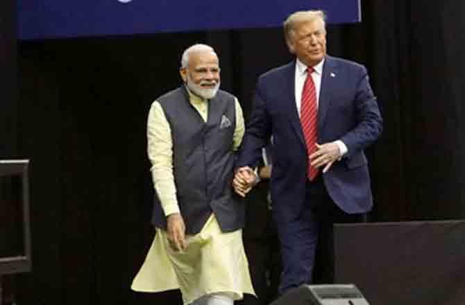 Modi and Trump - Pic :  INN