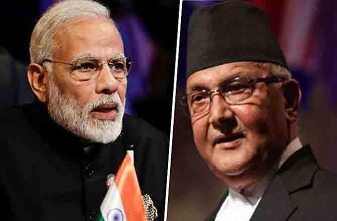 Modi and Oli - Pic : INN