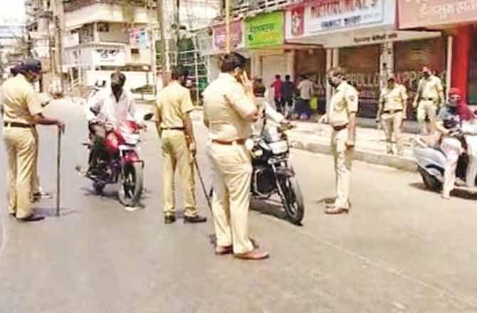 Lockdown, Kalyan -Pic : Inquilab