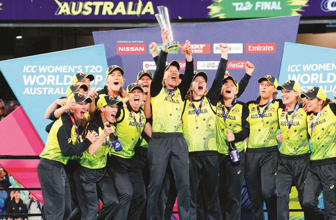 women australian team champion - Pic : PTI