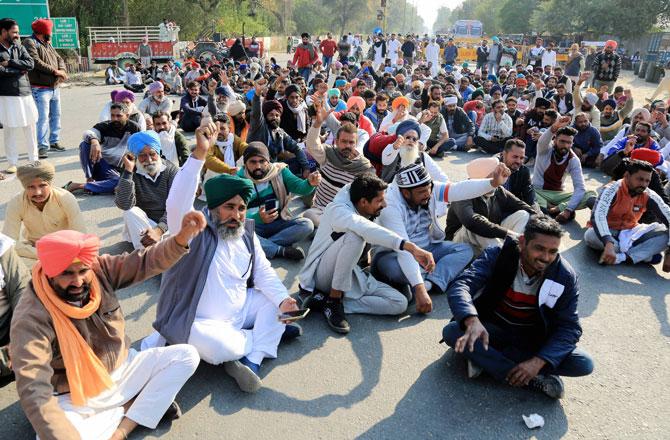 Farmers Protest - Pic : PTI