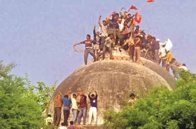 Babri Masjid - Pic : PTI