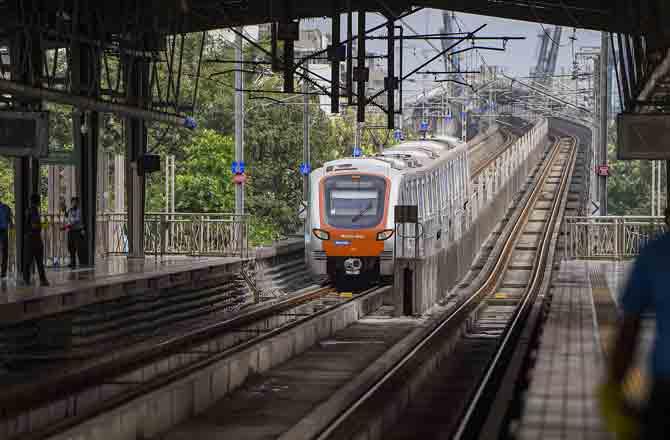 Mumbai Metro - Pic : PTI