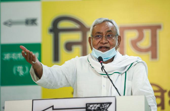 Nitish Kumar - PIC : PTI