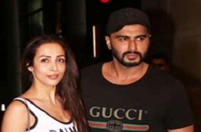 Malaika Arora And Arjun Kapoor. Picture:INN