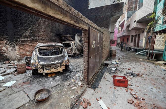 Delhi Violence - Picture : PTI