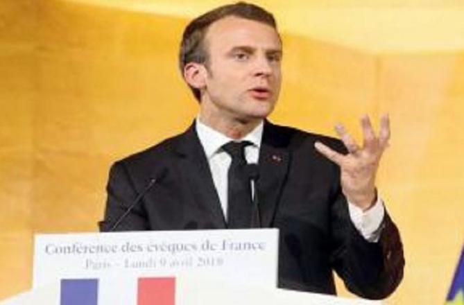 Emmanuel Macron. Picture:INN