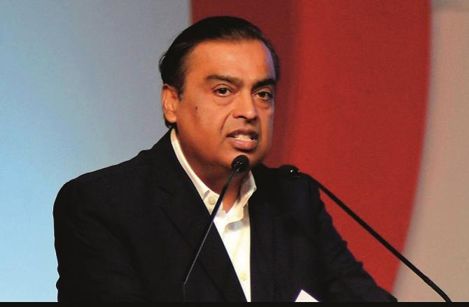 Mukesh Ambani Photo: INN