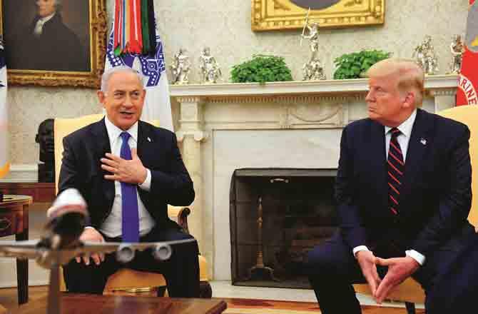 Trump and Netanyahu - Pic : Agency