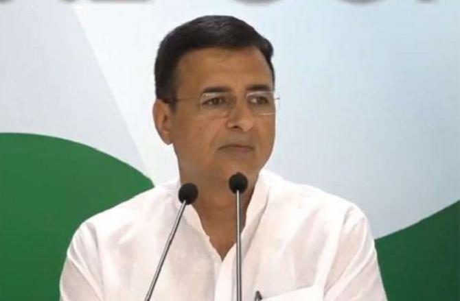 Randeep Surjewala.Picture:INN